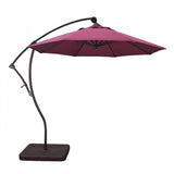 California Umbrella - 9' - Cantilever Umbrella - Aluminum Pole - Hot Pink - Sunbrella  - BA908117-5462