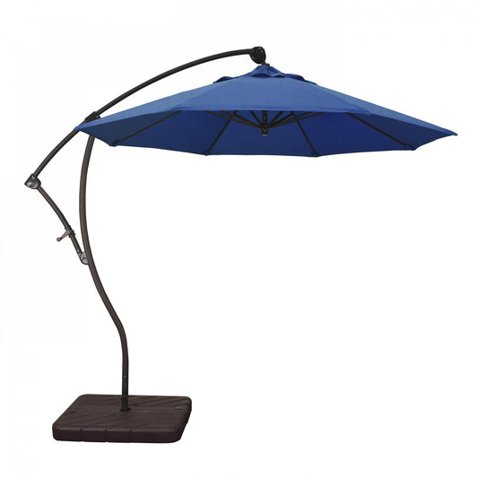 California Umbrella - 9' - Cantilever Umbrella - Aluminum Pole - Regatta - Sunbrella  - BA908117-5493