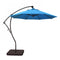 California Umbrella - 9' - Cantilever Umbrella - Aluminum Pole - Canvas Cyan - Sunbrella  - BA908117-56105