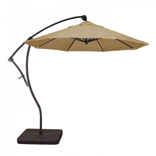 California Umbrella - 9' - Cantilever Umbrella - Aluminum Pole - Linen Sesame - Sunbrella  - BA908117-8318