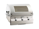 Fire Magic - Aurora A660I 30" Built In Natural Gas/Propane Grill With Analog Thermometer | A660I-7LAN-W