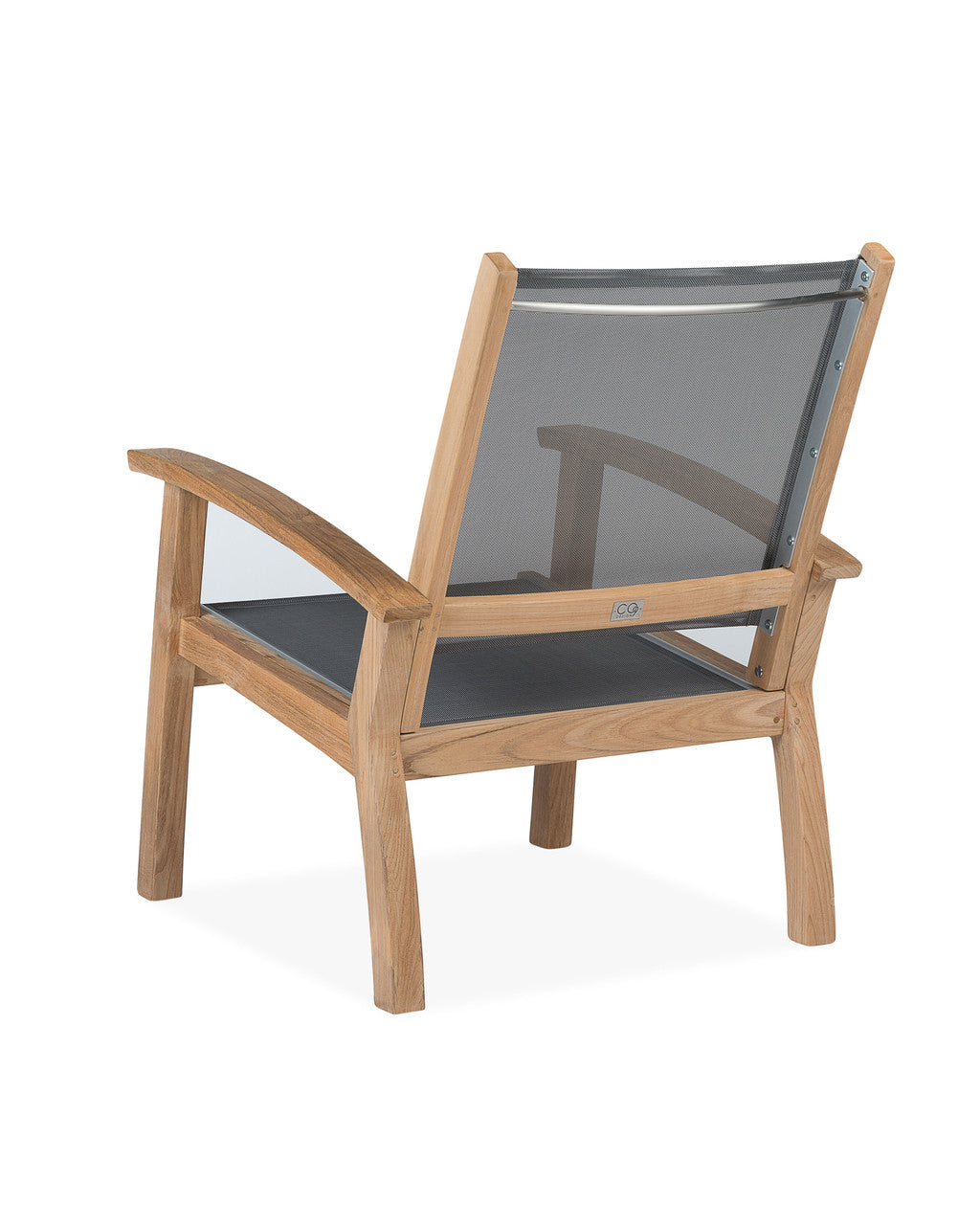 CO9 Design - Bayhead Sling Club Chair | Grey, Navy and White