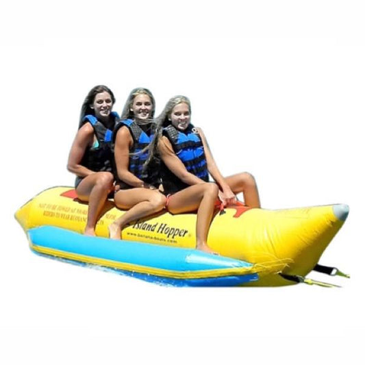 Island Hopper Recreational banana boats - 3 passenger, 13' feet  in-line seats - PVC-3