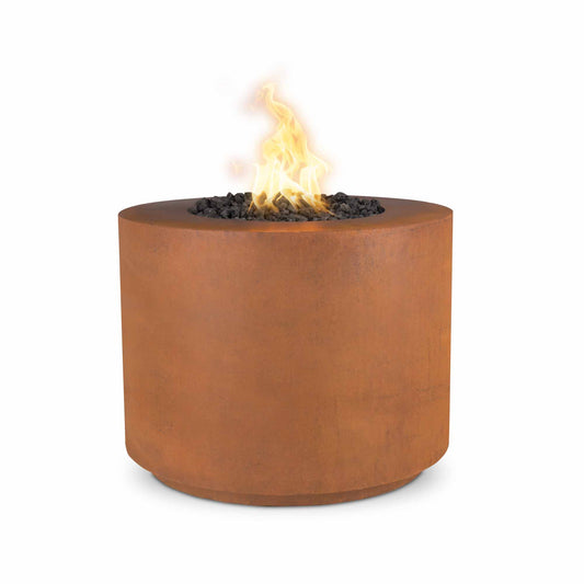 The Outdoor Plus - Beverly 42 Inch Hammered Copper Match Lit Fire Pit - OPT-42RRCSPR