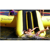 Island Hopper Water Trampolines - Bounce 'n Slide - water trampoline attachment    (Yellow or Green) - PVCSLIDE