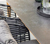 Cane-Line - Aspect dining table base, 82.7x39.4 | Teak, Aluminium | 50802T