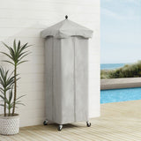 Crosley Furniture - Grady Towel Valet Gray