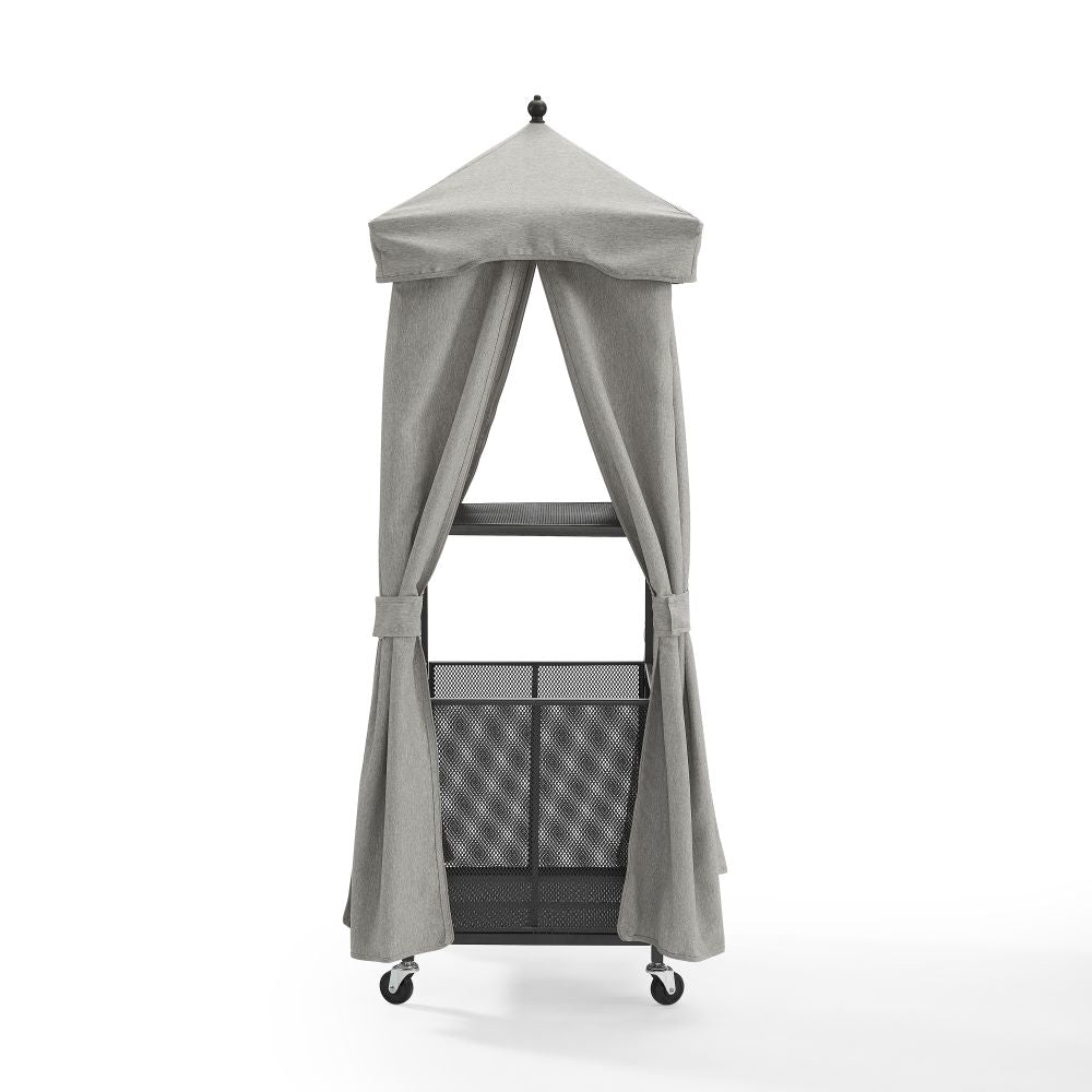 Crosley Furniture - Grady Towel Valet Gray