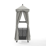 Crosley Furniture - Grady Towel Valet Gray