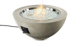 Outdoor Greatroom - Natural Grey Cove 42" Round Gas Fire Pit Bowl w/Direct Spark Ignition (NG) - CV30DSING