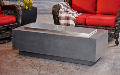 Outdoor Greatroom - Midnight Mist Cove 54" Linear Gas Fire Table - CV-54MM