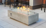 Outdoor Greatroom - Natural Grey Cove 54" Linear Gas Fire Table - CV-54
