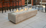 Outdoor Greatroom - Natural Grey Cove 72" Linear Gas Fire Table w/Direct Spark Ignition (NG) - CV72DSING