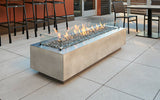 Outdoor Greatroom - Natural Grey Cove 72" Linear Gas Fire Table w/Direct Spark Ignition (NG) - CV72DSING