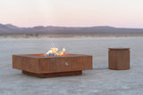 The Outdoor Plus - 36" Square Cabo Metal Fire Pit - OPT-CBSQ36CS