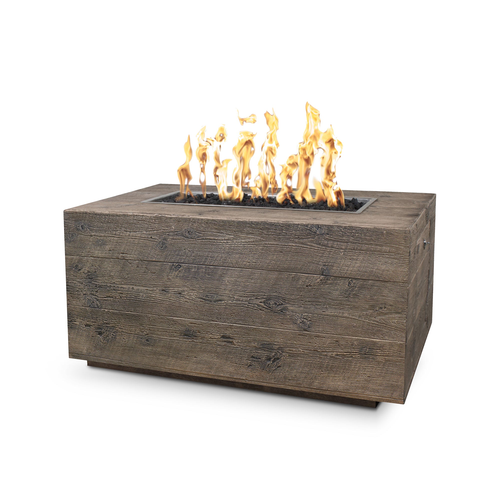 The Outdoor Plus - Catalina Wood Grain Fire Pit - OPT-CTL108
