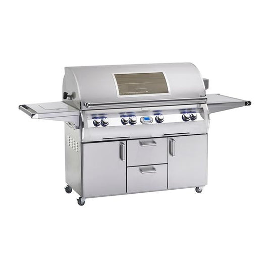 Fire Magic - 48-Inch Freestanding Gas Grill With Rotisserie, Single Side Burner | E1060S-8E1N-62-W