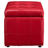Modway - Volt Storage Upholstered Vinyl Ottoman - EEI-1044