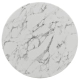 Modway - Lippa 28" Round Artificial Marble Dining Table - EEI-1128