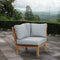 Modway - Marina Outdoor Patio Teak Corner Sofa - EEI-1146