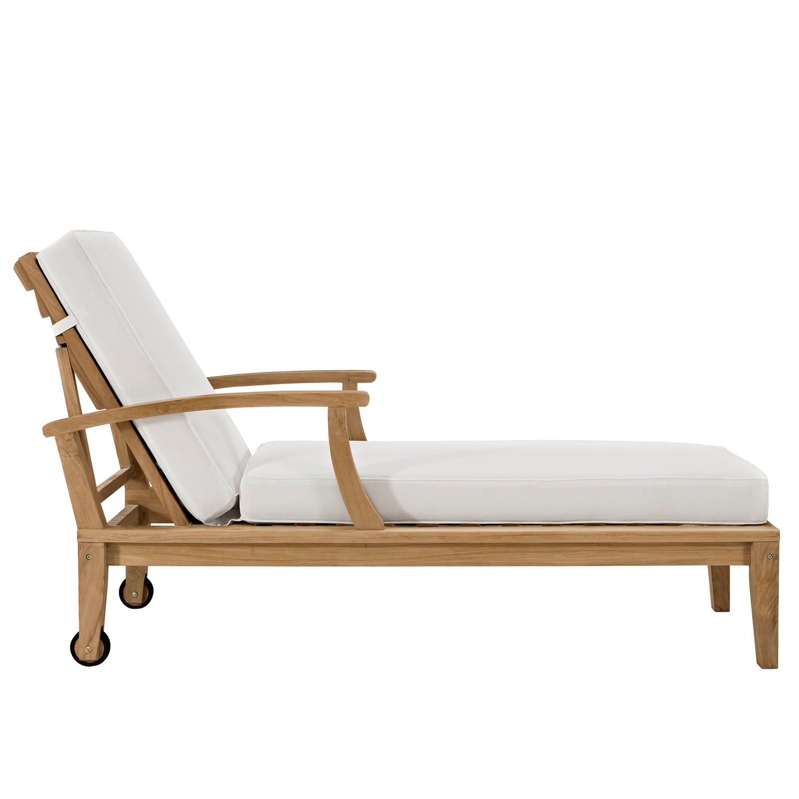 Modway - Marina Outdoor Patio Teak Single Chaise - EEI-1151