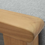 Modway - Marina Outdoor Patio Teak Ottoman - EEI-1152