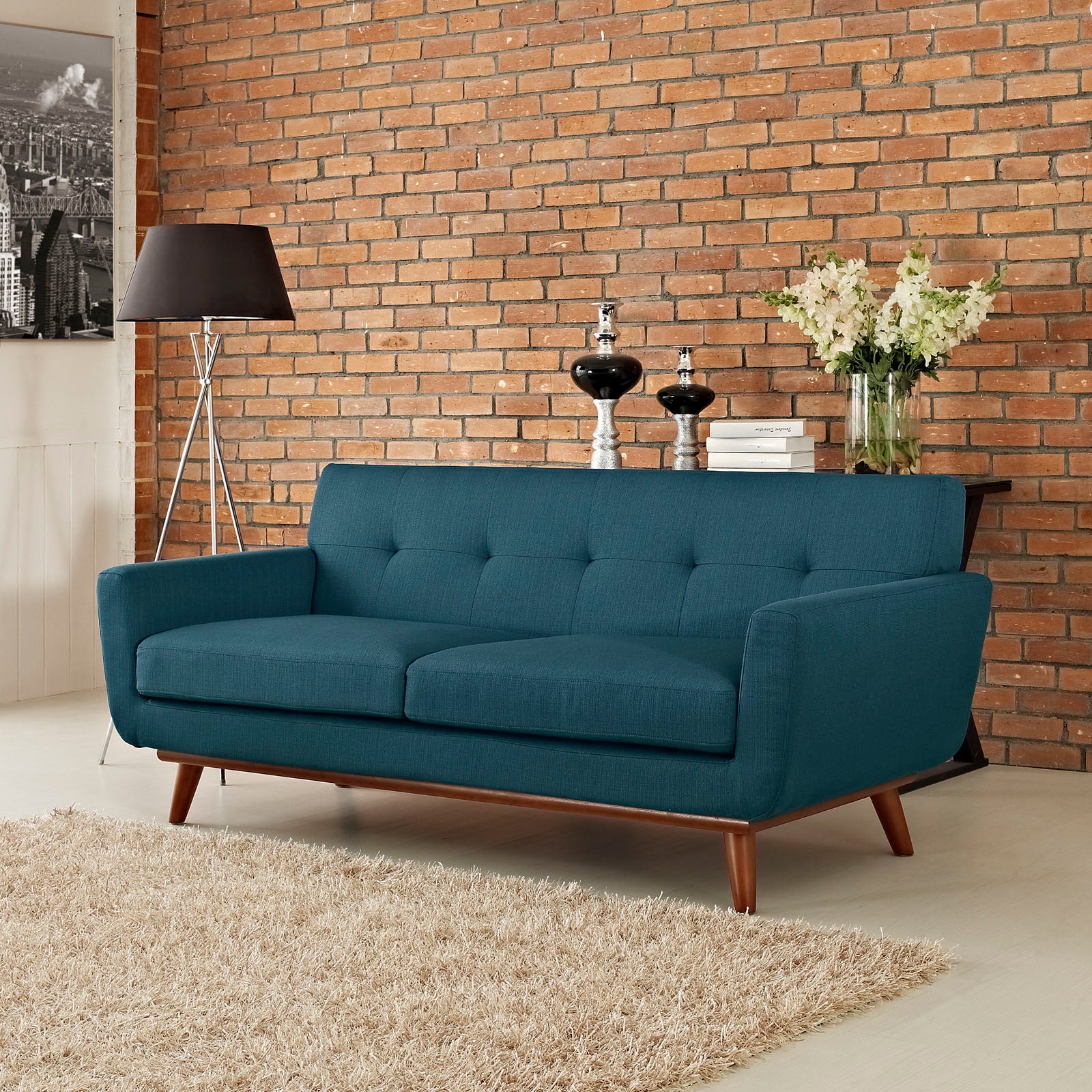 Modway - Engage Upholstered Fabric Loveseat - EEI-1179