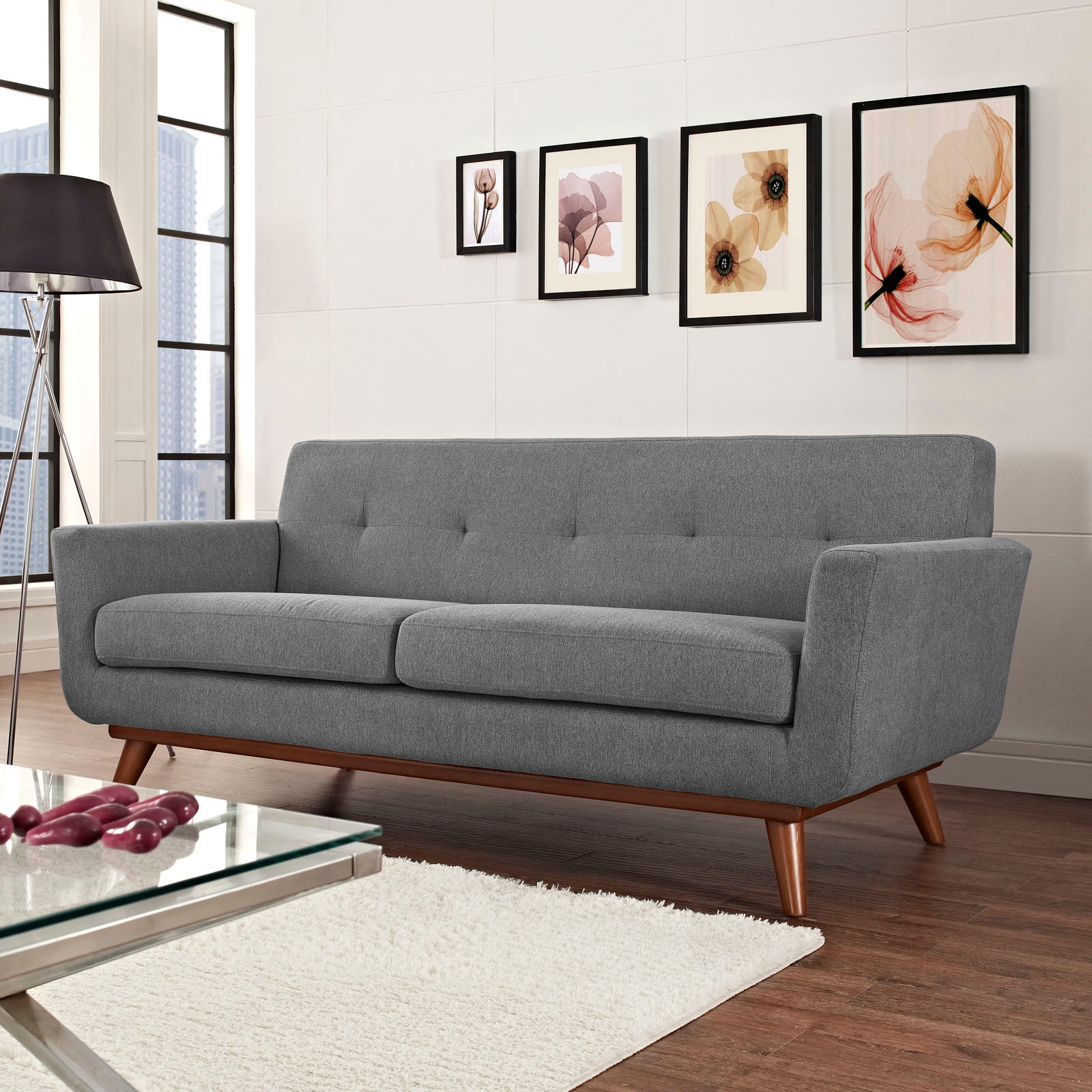 Modway - Engage Upholstered Fabric Loveseat - EEI-1179