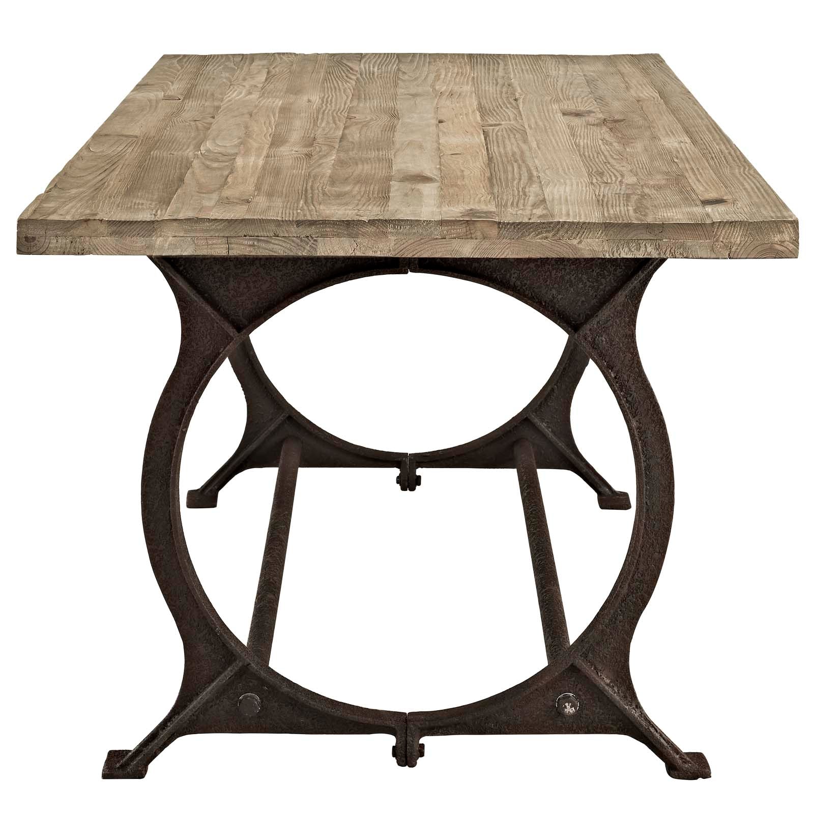 Modway - Effuse Rectangle Wood Top Dining Table - EEI-1205
