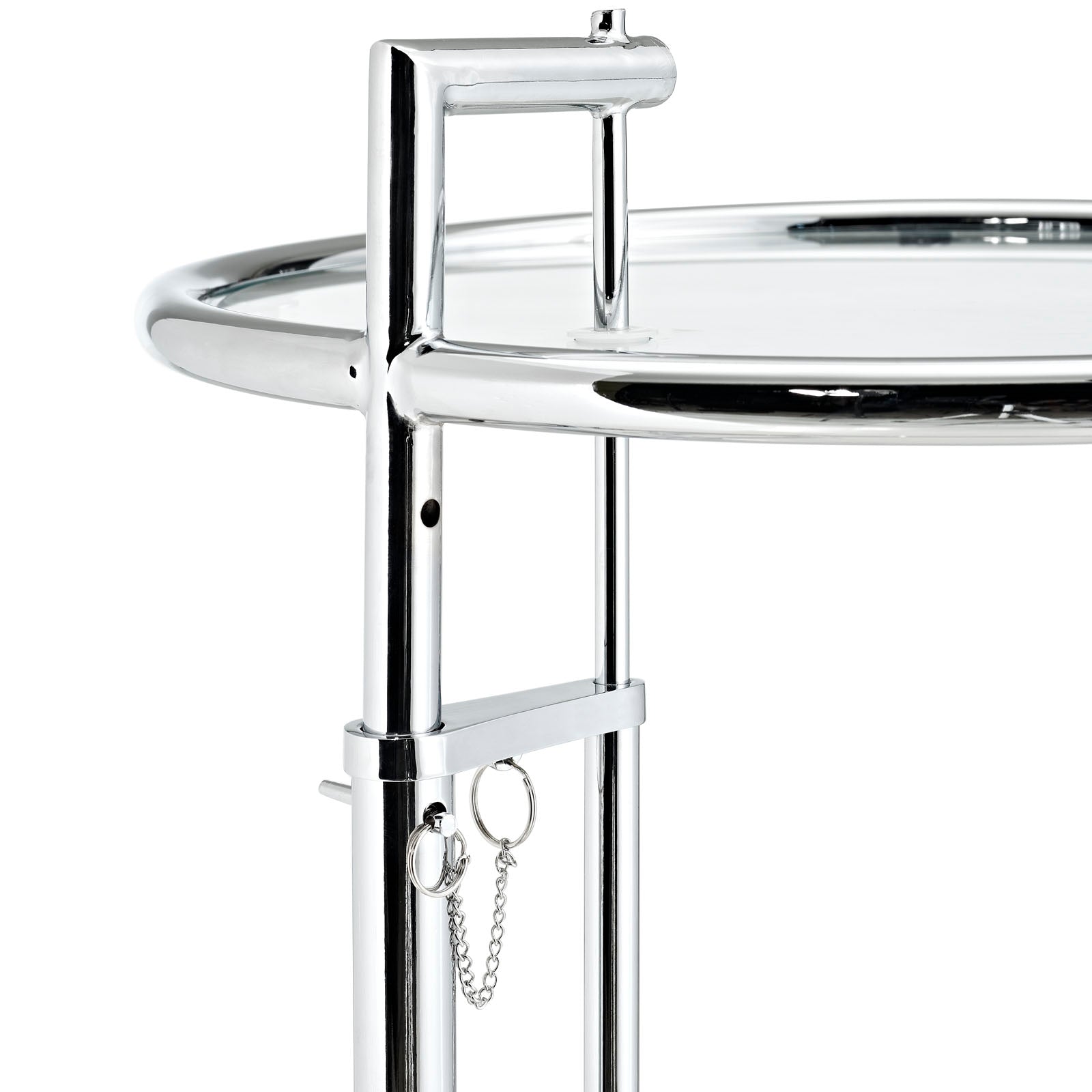 Modway - Eileen Gray Chrome Stainless Steel End Table - EEI-125