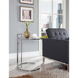 Modway - Eileen Gray Chrome Stainless Steel End Table - EEI-125