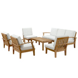 Modway - Marina 8 Piece Outdoor Patio Teak Set - EEI-1479