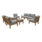 Modway - Marina 9 Piece Outdoor Patio Teak Set - EEI-1488