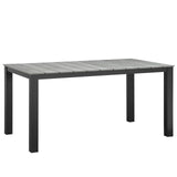 Modway - Maine 63" Outdoor Patio Dining Table - EEI-1508