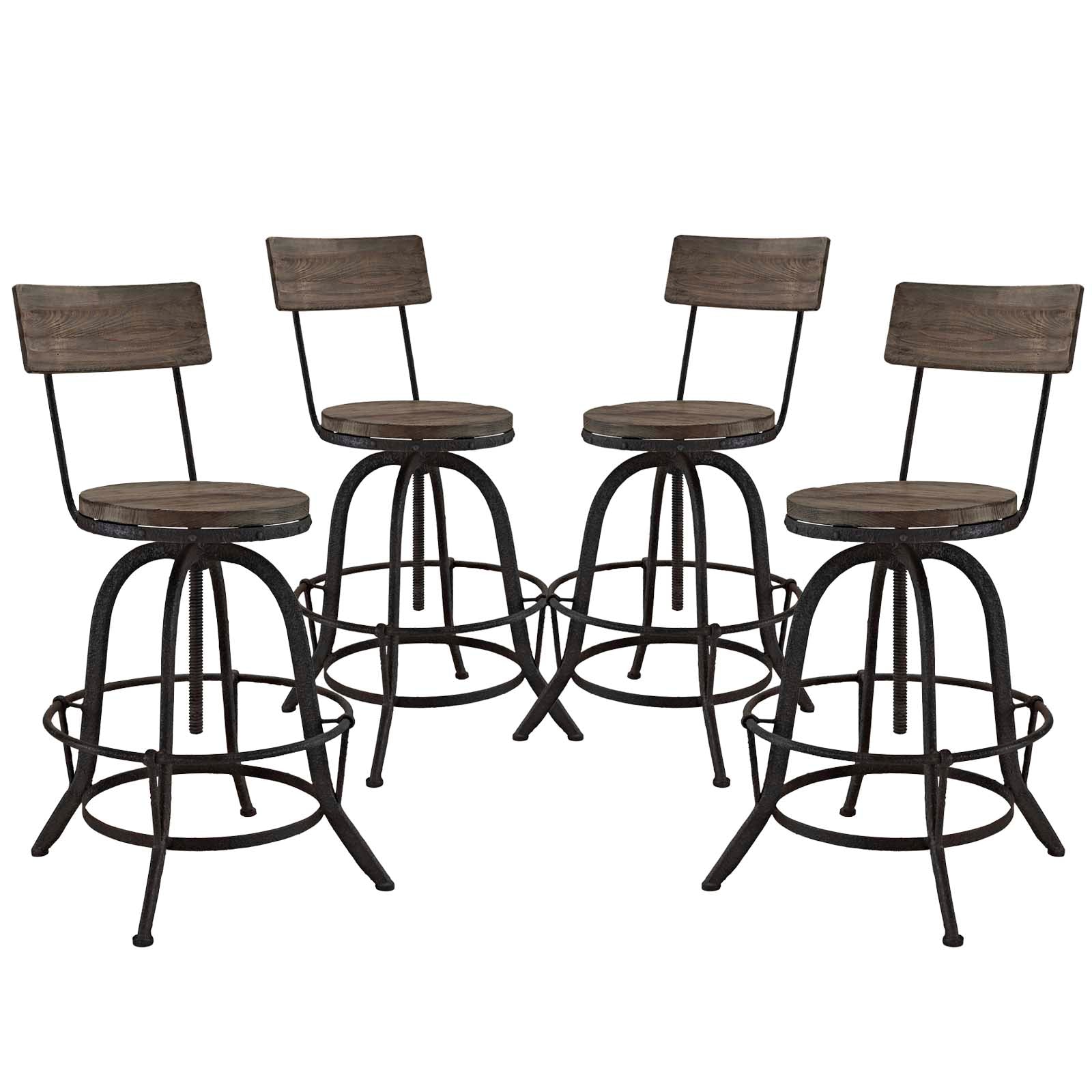 Modway - Procure Bar Stool Set of 4 - EEI-1609