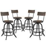 Modway - Procure Bar Stool Set of 4 - EEI-1609
