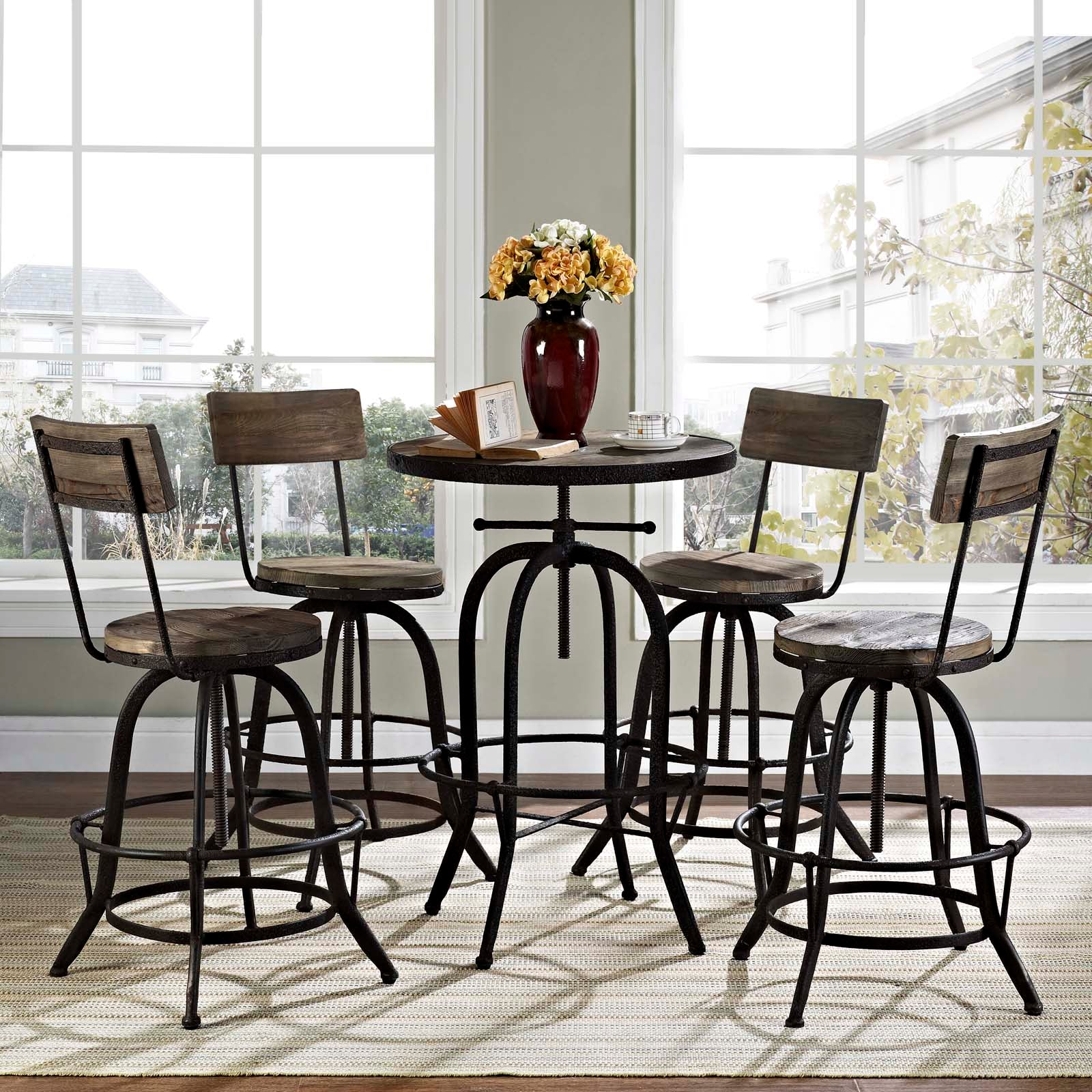 Modway - Procure Bar Stool Set of 4 - EEI-1609