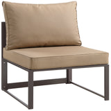 Modway - Fortuna 6 Piece Outdoor Patio Sectional Sofa Set - EEI-1732