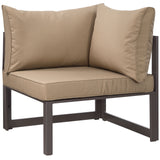 Modway - Fortuna 7 Piece Outdoor Patio Sectional Sofa Set - EEI-1737