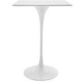 Modway - Lippa 28" Square Wood Top Bar Table - EEI-1826