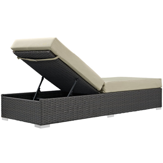 Modway - Sojourn Outdoor Patio Sunbrella® Chaise Lounge - EEI-1862