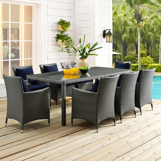 Modway - Sojourn 82" Outdoor Patio Dining Table - EEI-1931