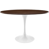 Modway - Lippa 48" Oval Walnut Dining Table - EEI-2019