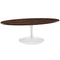 Modway - Lippa 48" Oval-Shaped Walnut Coffee Table - EEI-2020