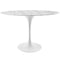 Modway - Lippa 48" Oval Artificial Marble Dining Table - EEI-2021