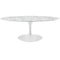 Modway - Lippa 48" Oval-Shaped Artificial Marble Coffee Table - EEI-2022