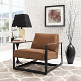 Modway - Seg Vegan Leather Accent Chair - EEI-2075
