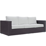 Modway - Convene 9 Piece Outdoor Patio Sofa Set - EEI-2161