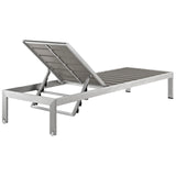 Modway - Shore Outdoor Patio Aluminum Chaise - EEI-2247