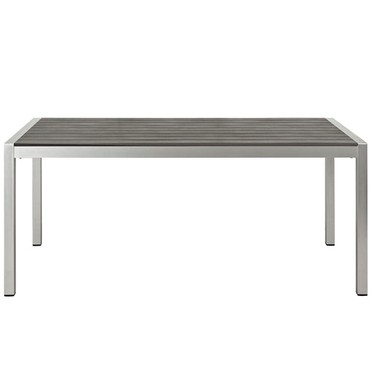 Modway - Shore Outdoor Patio Aluminum Dining Table - EEI-2251